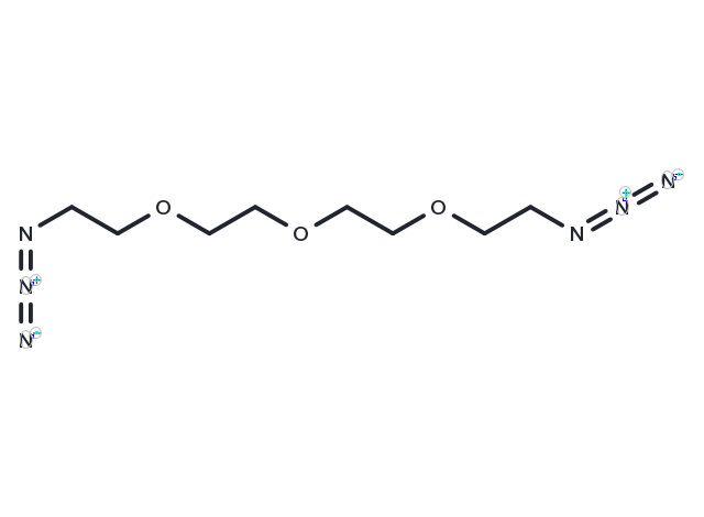 TargetMol Chemical Structure Azido-PEG3-azide