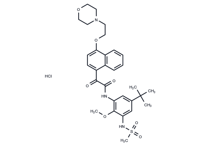 TargetMol Chemical Structure ITX5061