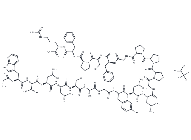 TargetMol Chemical Structure Galanin Receptor Ligand M35 TFA