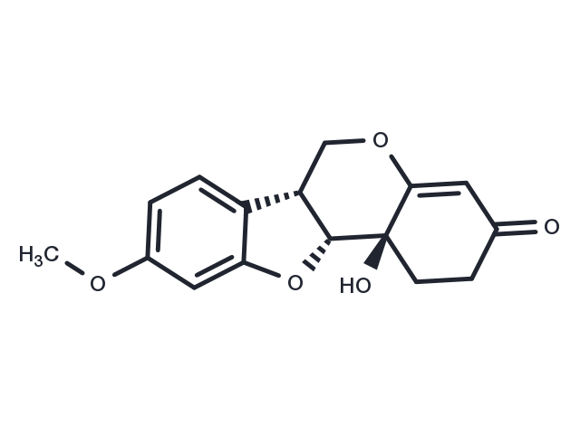 TargetMol Chemical Structure 1,11b-Dihydro-11b-hydroxymedicarpin