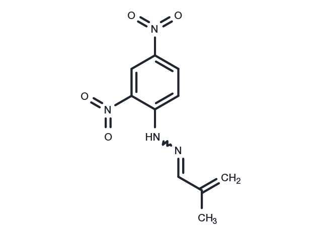 TargetMol Chemical Structure Methacrolein-2,4-dinitrophenylhydrazone