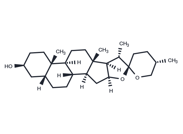 TargetMol Chemical Structure Sarsasapogenin