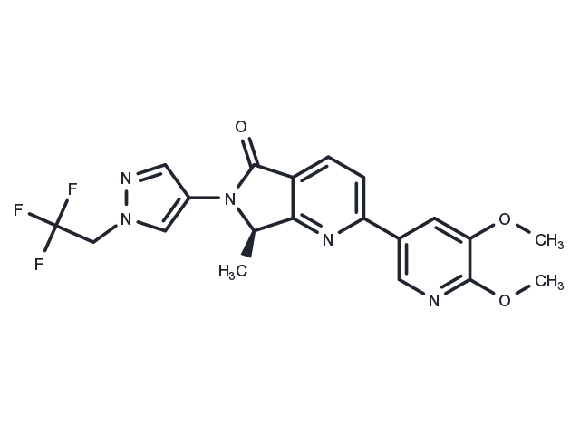 TargetMol Chemical Structure PI3Kγ inhibitor 2