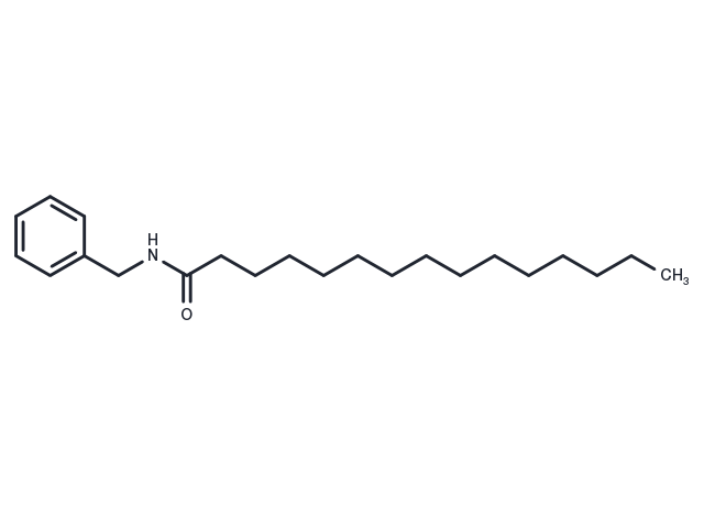 N-benzylpentadecanamide Chemical Structure
