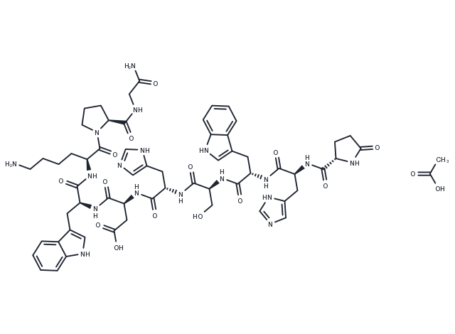 TargetMol Chemical Structure LGnRH-III, lamprey acetate(147859-97-0 free base)