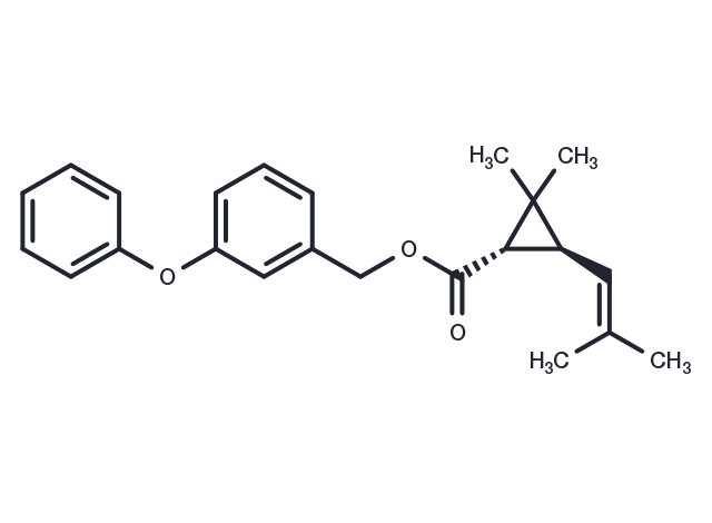 l-trans-Phenothrin Chemical Structure