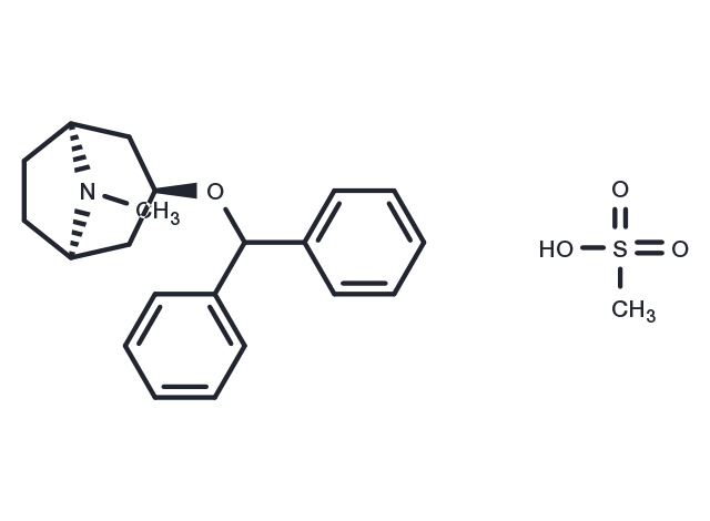 TargetMol Chemical Structure Benztropine mesylate