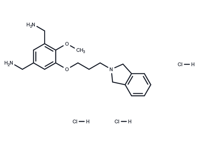 TargetMol Chemical Structure MS31 trihydrochloride (2366264-12-0 free base)