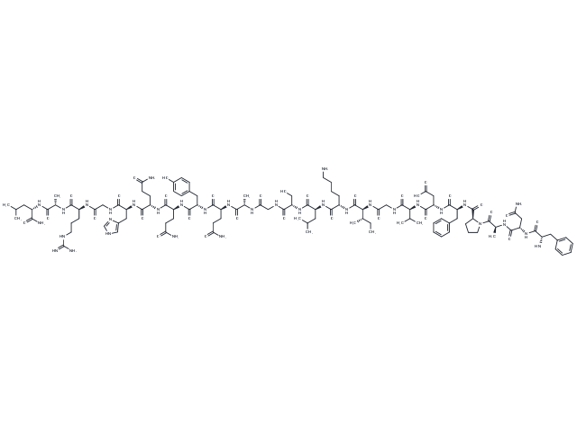 TargetMol Chemical Structure Obestatin (rat) acetate