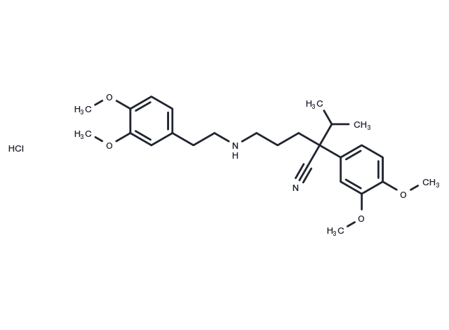 Norverapamil hydrochloride Chemical Structure