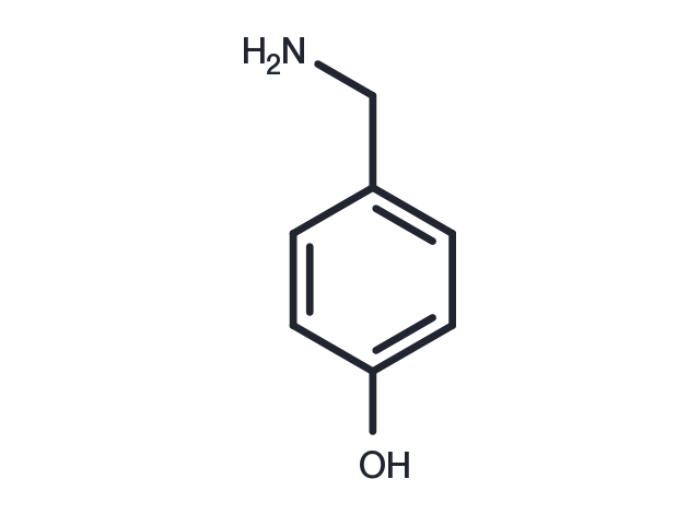 4-Hydroxybenzylamine Chemical Structure