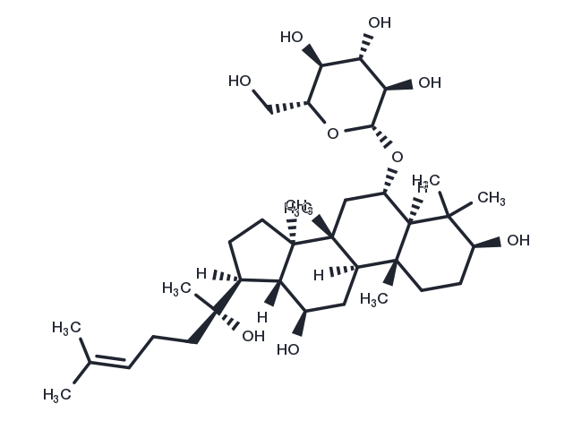 Ginsenoside Rh1 Chemical Structure
