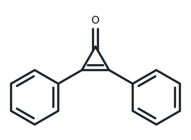 Diphenylcyclopropenone Chemical Structure