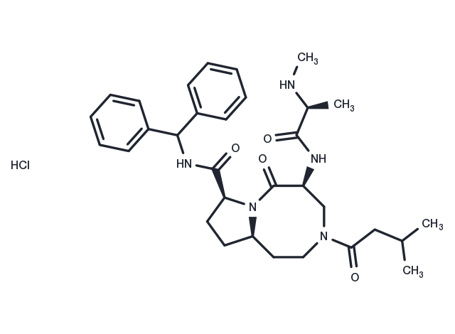 TargetMol Chemical Structure Xevinapant hydrochloride