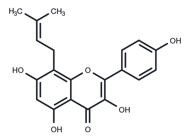 TargetMol Chemical Structure 8-Prenylkaempferol