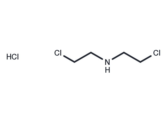 Bis(2-chloroethyl)amine hydrochloride Chemical Structure