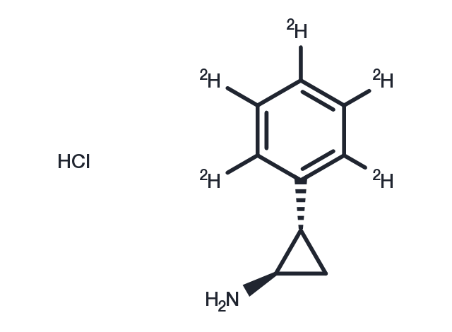 TargetMol Chemical Structure (rel)-Tranylcypromine D5 hydrochloride