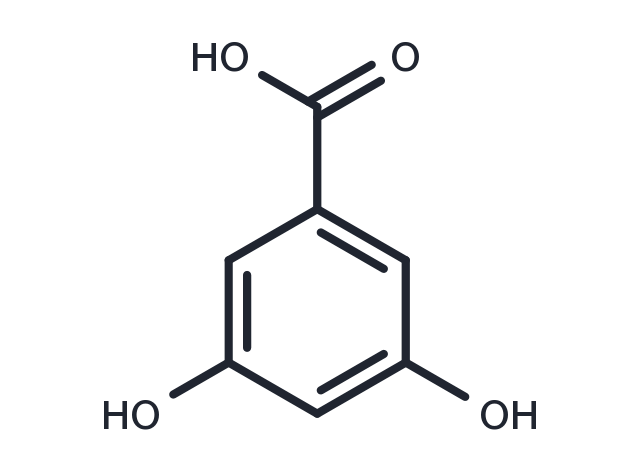 TargetMol Chemical Structure 3,5-Dihydroxybenzoic acid