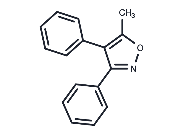 5-Methyl-3,4-diphenylisoxazole Chemical Structure