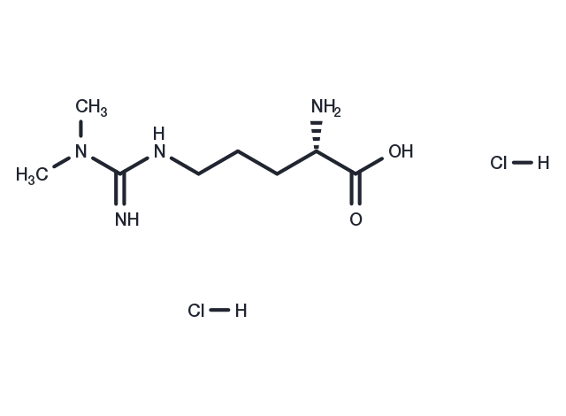 TargetMol Chemical Structure NG,NG-dimethyl-L-Arginine dihydrochloride