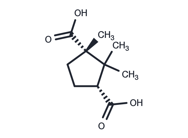 TargetMol Chemical Structure (-)-Camphoric acid
