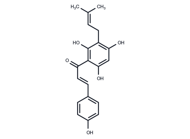 TargetMol Chemical Structure Desmethylxanthohumol