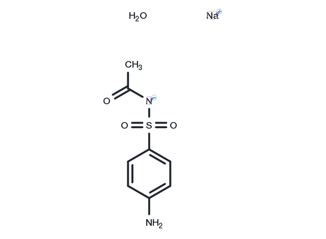 TargetMol Chemical Structure Sulfacetamide sodium monohydrate