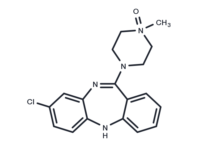 TargetMol Chemical Structure CLOZAPINE N-OXIDE