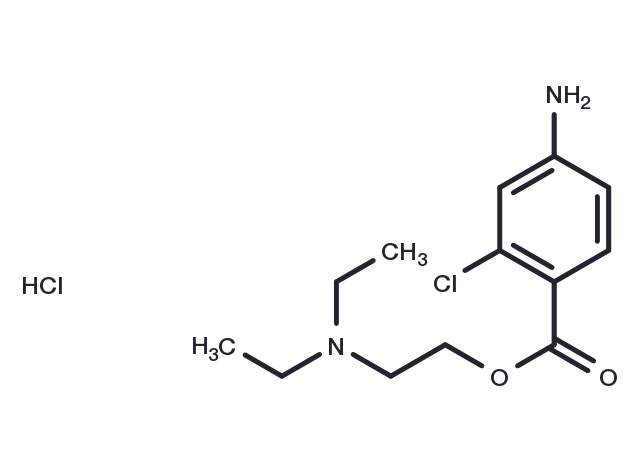 TargetMol Chemical Structure Chloroprocaine hydrochloride