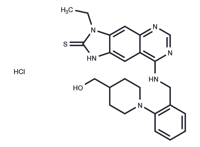 TargetMol Chemical Structure Thioquinapiperifil dihydrochloride