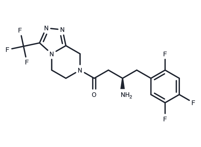 TargetMol Chemical Structure Sitagliptin