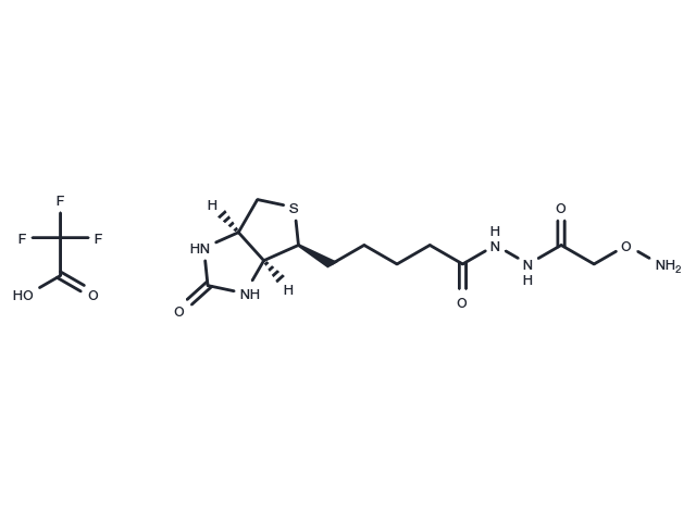 Aldehyde Reactive Probe (trifluoroacetate salt) Chemical Structure
