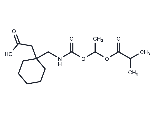 TargetMol Chemical Structure Gabapentin enacarbil