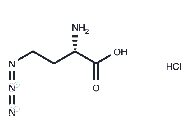 TargetMol Chemical Structure L-Azidohomoalanine hydrochloride