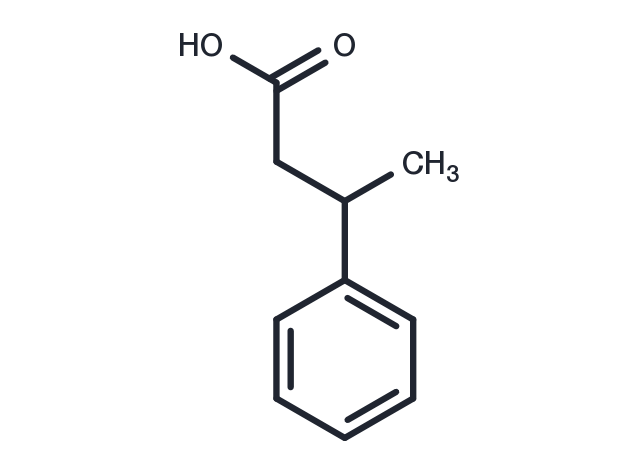 TargetMol Chemical Structure 3-Phenylbutyric acid