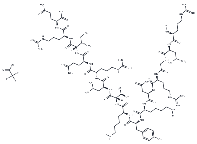 LRRKtide TFA Chemical Structure