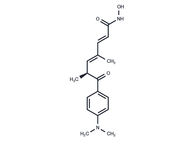 Trichostatin A S-isomer Chemical Structure
