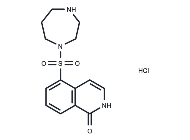 TargetMol Chemical Structure Hydroxyfasudil Hydrochloride