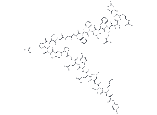 Neuromedin U (rat) acetate Chemical Structure