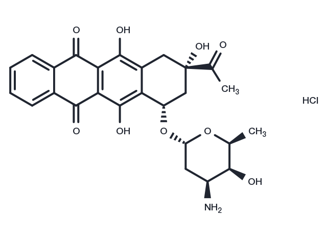 TargetMol Chemical Structure Idarubicin hydrochloride