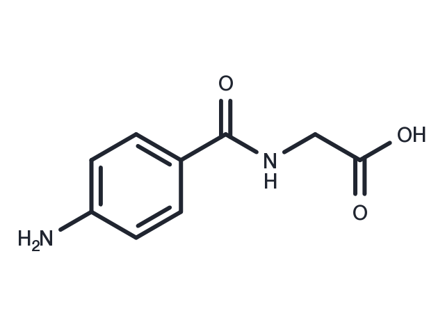 TargetMol Chemical Structure 4-Aminohippuric Acid