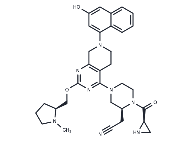 KRAS G12D inhibitor 7 Chemical Structure