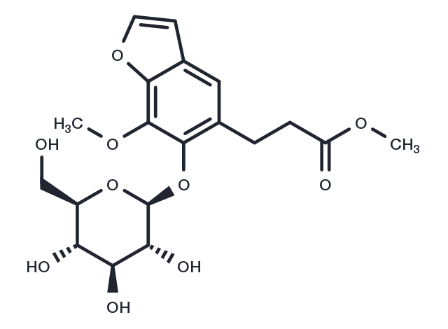 TargetMol Chemical Structure Cnidioside B methyl ester