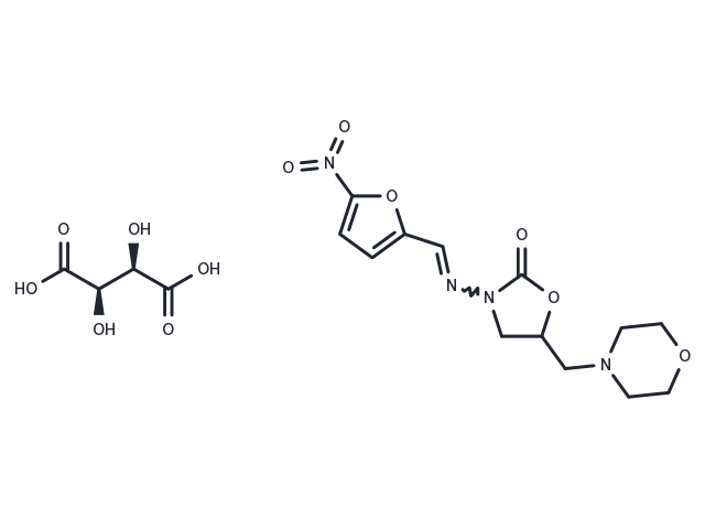 Furaltadone L-tartrate Chemical Structure