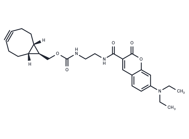 Coumarin-C2-exo-BCN Chemical Structure