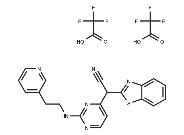 TargetMol Chemical Structure AS601245.2TFA (345987-15-7 free base)