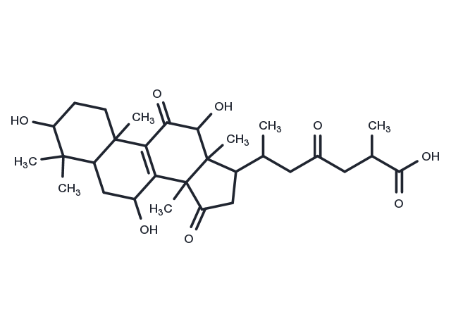Ganoderic acid G Chemical Structure