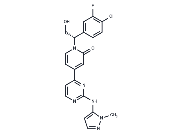 Ravoxertinib Chemical Structure