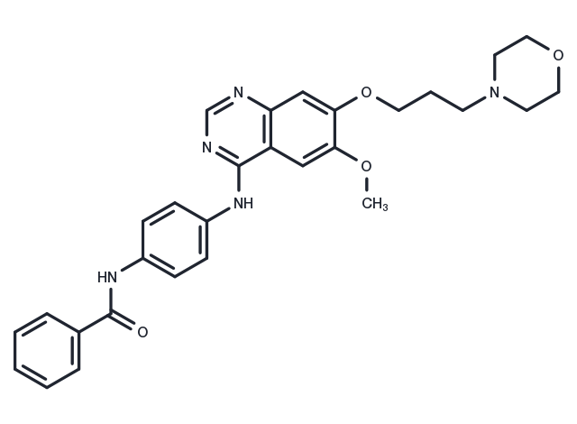 TargetMol Chemical Structure ZM-447439