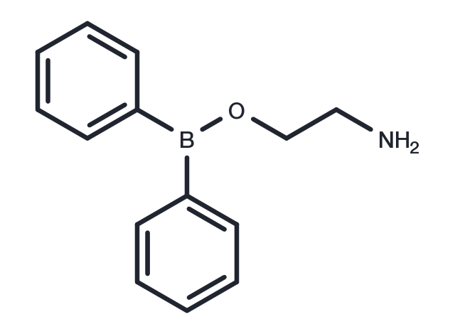 TargetMol Chemical Structure 2-Aminoethyl diphenylborinate